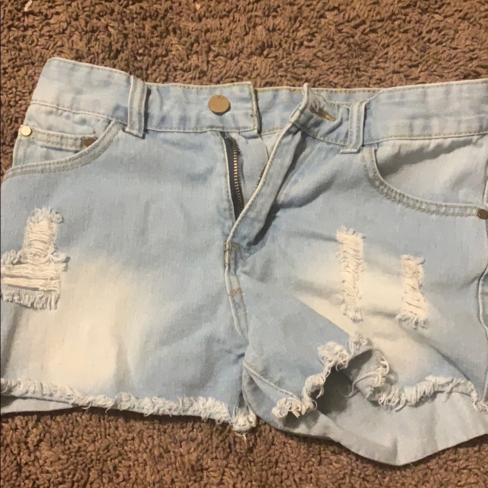 Jean shorts